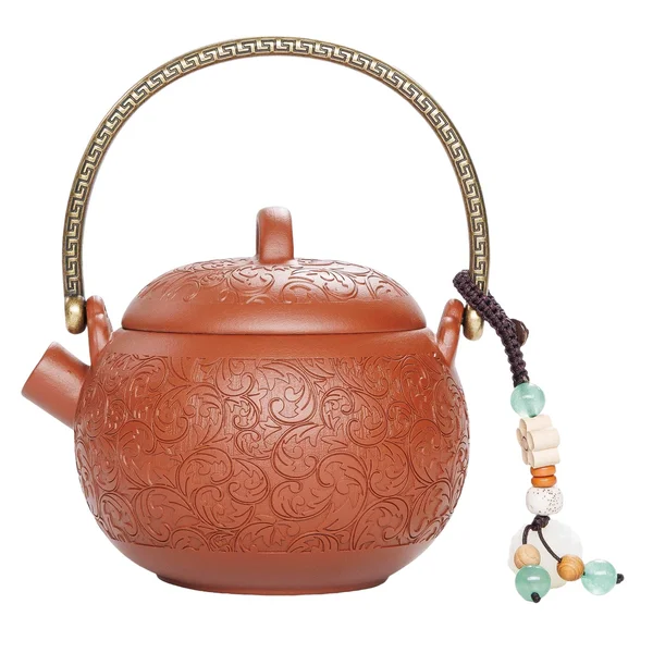 Чайник 200 мл "Цветущий сад", исинская глина - 1