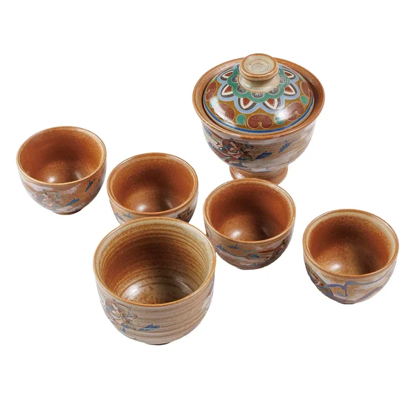 Подарунковий набір посуду для чайної церемонії "Фея Дуньхуану" - 5