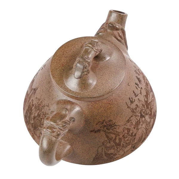 Чайник 180 мл «Бодхисаттва Гуаньинь», исинская глина - 4