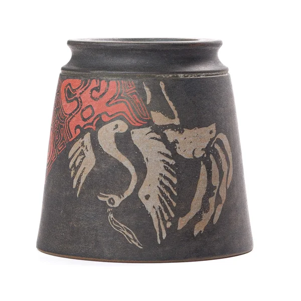 Пиала 50 мл «Мифический журавль», керамика Цзяньшуй, мастер Чэнь Цимин - 8