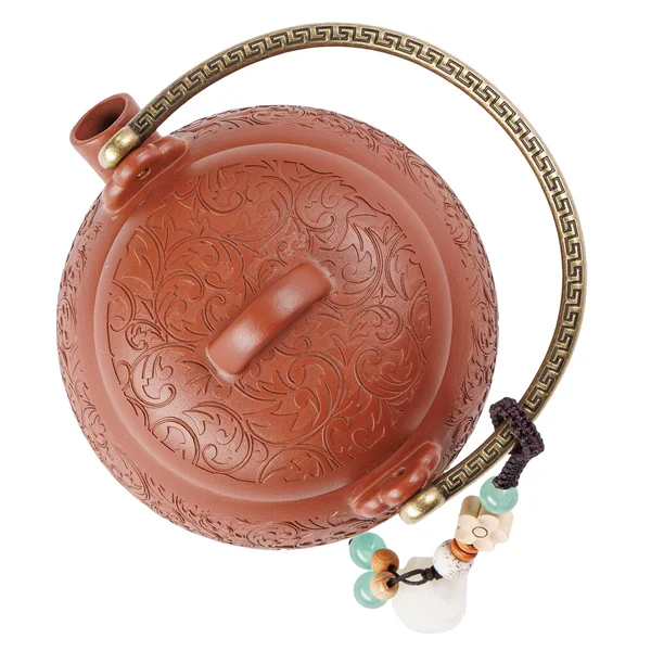 Чайник 200 мл "Цветущий сад", исинская глина - 6