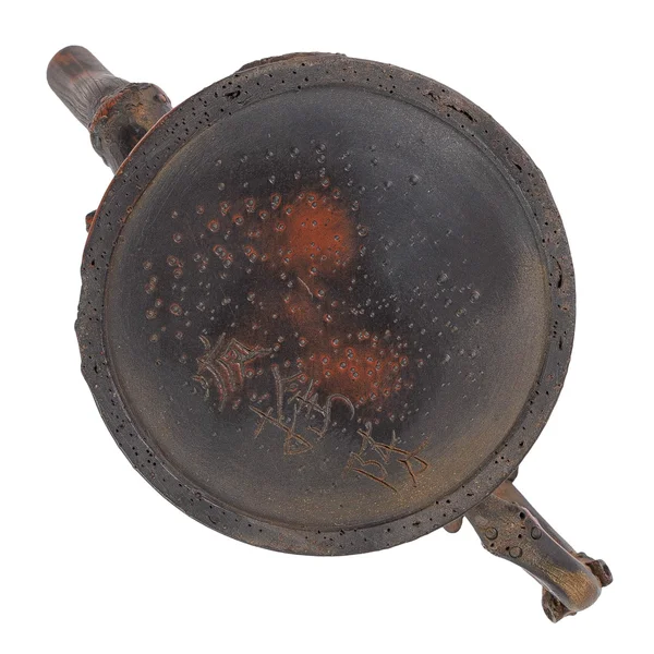 Чайник "Лис на старом пне", цзяньшуйская керамика, мастер Фэн Яо Чэн, 200 мл - 7