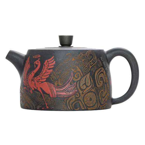 Чайник 160 мл "Дух Буйвола", цзяньшуйская керамика, мастер Чэнь Цимин - 1