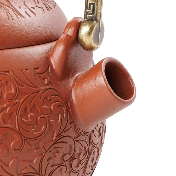 Чайник 200 мл "Цветущий сад", исинская глина - 10