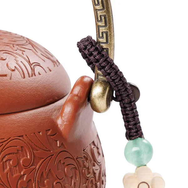 Чайник 200 мл "Цветущий сад", исинская глина - 11