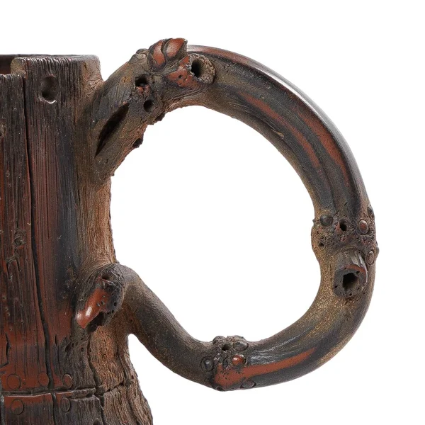 Чайник "Лис на старом пне", цзяньшуйская керамика, мастер Фэн Яо Чэн, 200 мл - 10