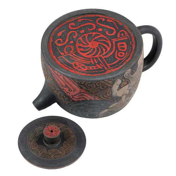 Чайник 160 мл "Дух Буйвола", цзяньшуйская керамика, мастер Чэнь Цимин - 6