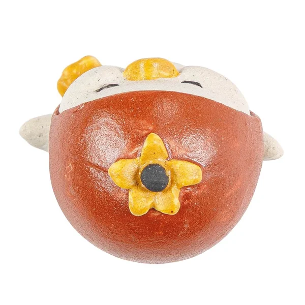 Фігурка "Гранатова качка", ісинська глина - 3