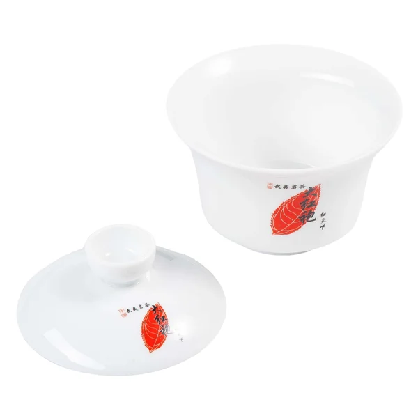 Класична гайвань з білого фарфору Дехуа, 100 мл - 4