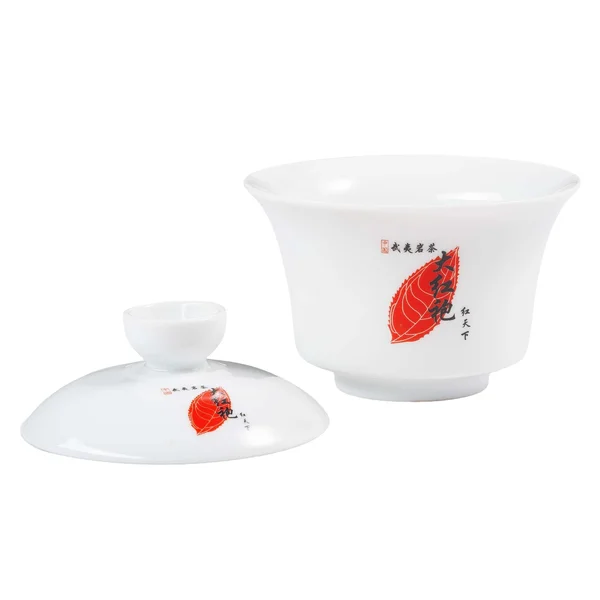 Класична гайвань з білого фарфору Дехуа, 100 мл - 5