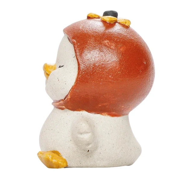 Фігурка "Гранатова качка", ісинська глина - 6