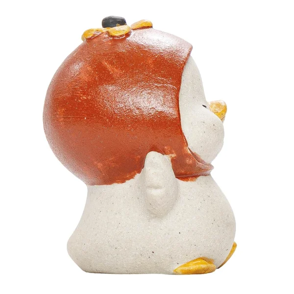 Фігурка "Гранатова качка", ісинська глина - 7