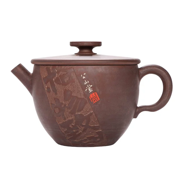 Чайник 180 мл "Горная Сутра", цзяньшуйская керамика, мастер Нун Бинцзе - 1
