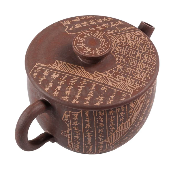 Чайник 180 мл "Горная Сутра", цзяньшуйская керамика, мастер Нун Бинцзе - 4