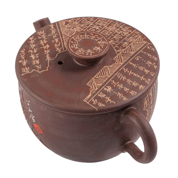 Чайник 180 мл "Горная Сутра", цзяньшуйская керамика, мастер Нун Бинцзе - 5