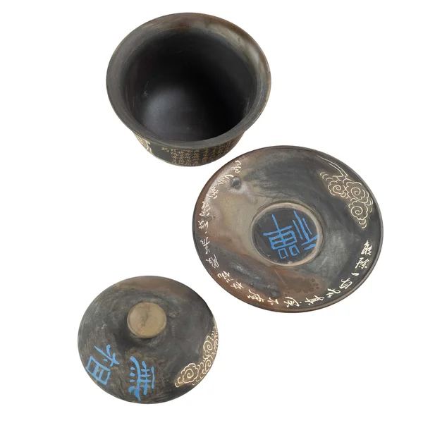 Гайвань 170 мл "Мудрець. Сутра Серця", цзяньшуйська кераміка, майстер Чжан Юелун - 5