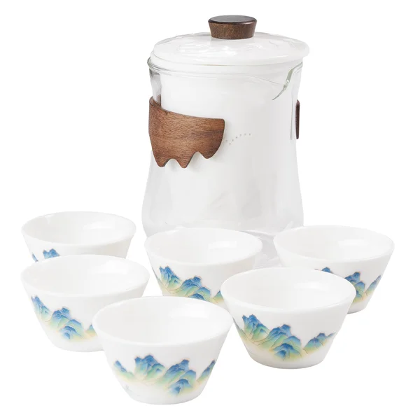 Дорожній набір посуду "Безкраї гори" - 4