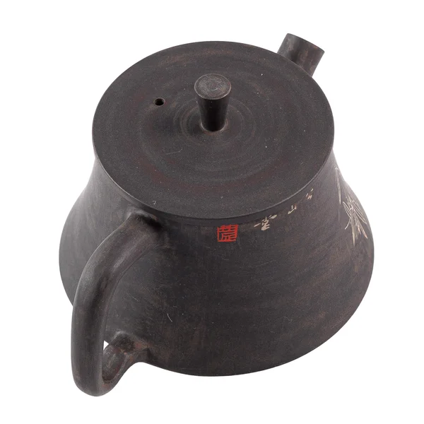 Чайник 150 мл "Тень бамбука", цзяньшуйская керамика, мастер Нун Бинцзе - 4