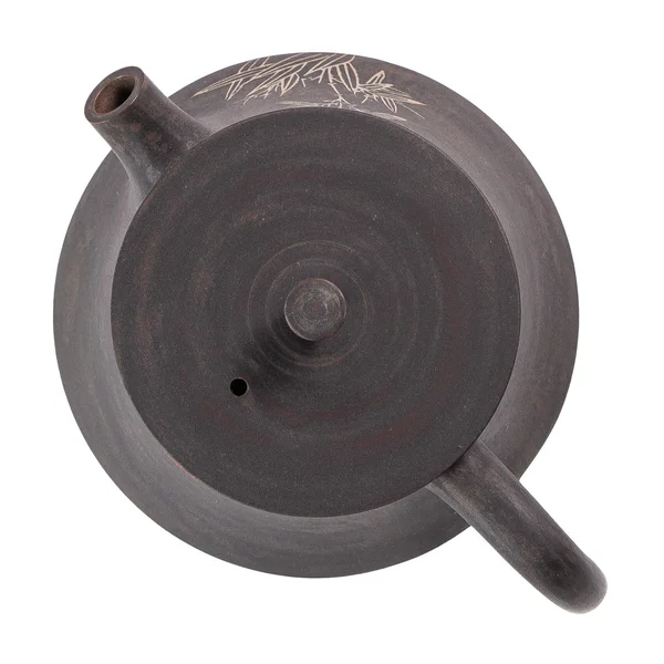 Чайник 150 мл "Тень бамбука", цзяньшуйская керамика, мастер Нун Бинцзе - 6