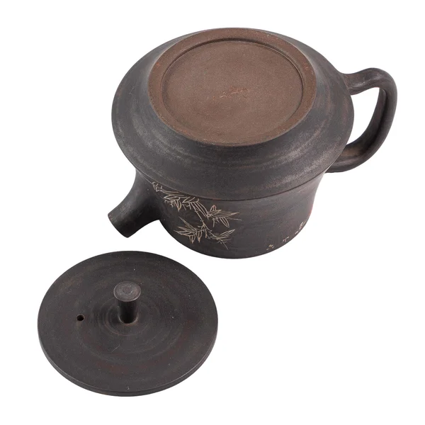 Чайник 150 мл "Тень бамбука", цзяньшуйская керамика, мастер Нун Бинцзе - 9