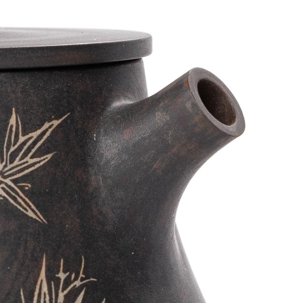 Чайник 150 мл "Тень бамбука", цзяньшуйская керамика, мастер Нун Бинцзе - 10