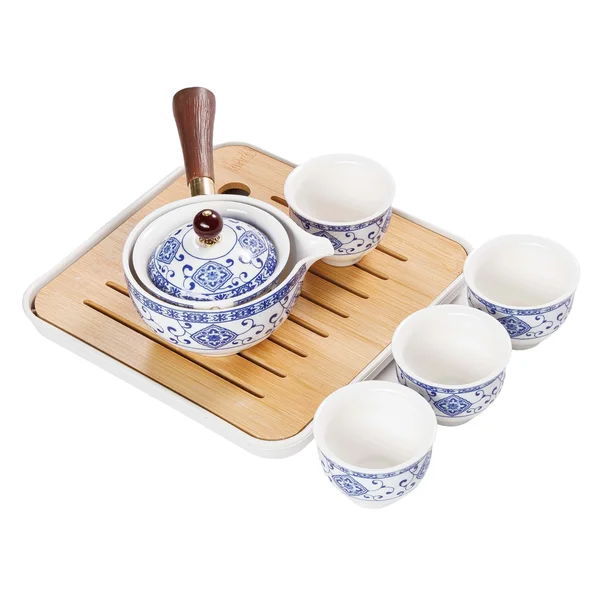 Дорожній набір посуду "Сині квіти" - 2