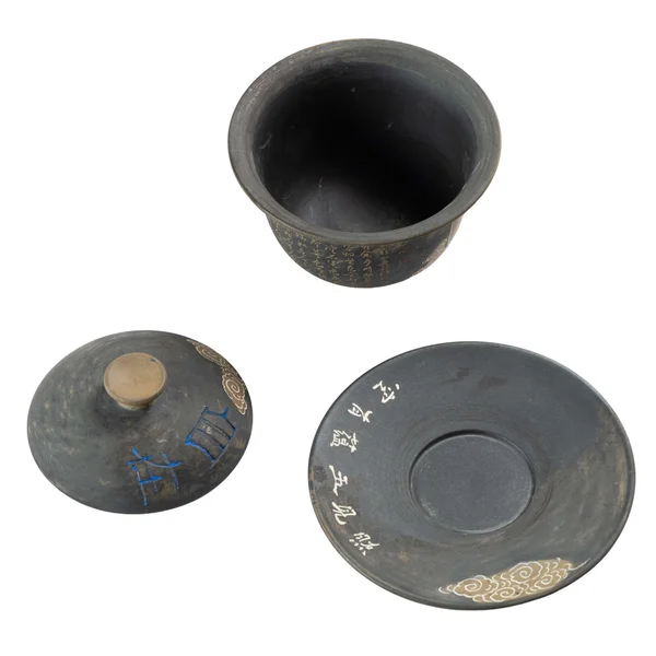 Гайвань 170 мл "Бодхисаттва. Сутра Сердца", цзяньшуйская керамика, мастер Чжан Юэлун - 10