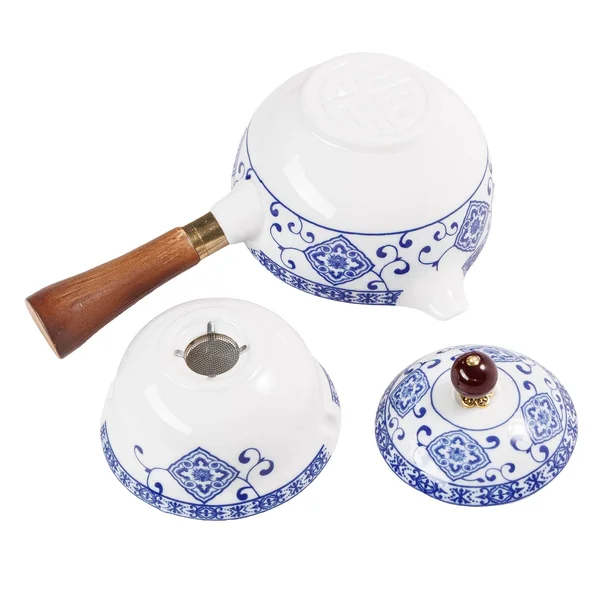 Дорожній набір посуду "Сині квіти" - 6