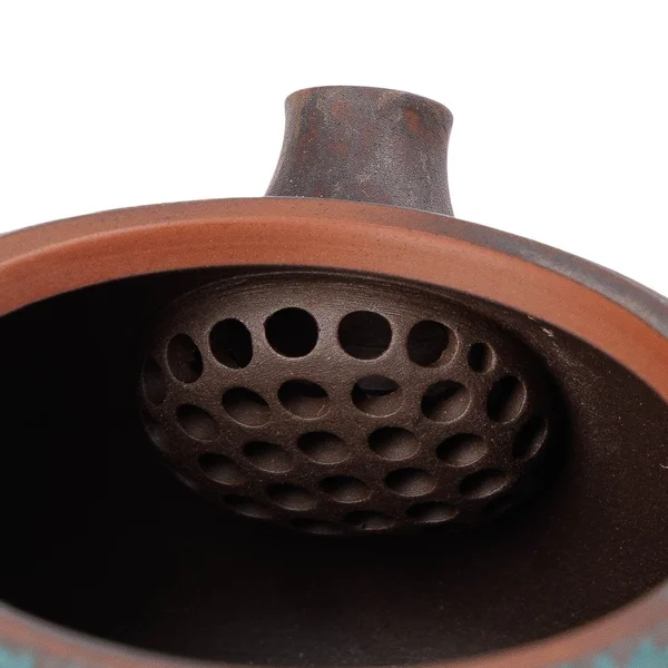 Чайник 230 мл "Бірюзовий Таоте", цзяньшуйська кераміка, майстер Нун Бінцзе - 7