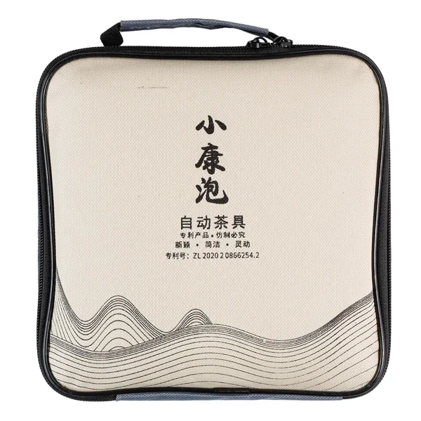 Дорожній набір посуду "Сині квіти" - 8