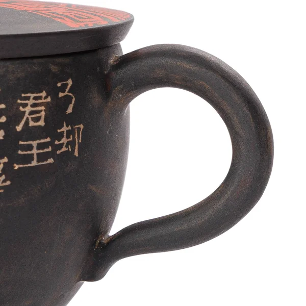 Чайник 180 мл "Таоте. Давній знак", цзяньшуйська кераміка, майстер Нун Бінцзе - 11