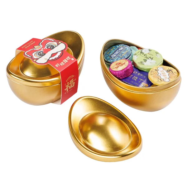 Набір чаю: Дарунок управителю «Золота Благодать», 21 шт - 4