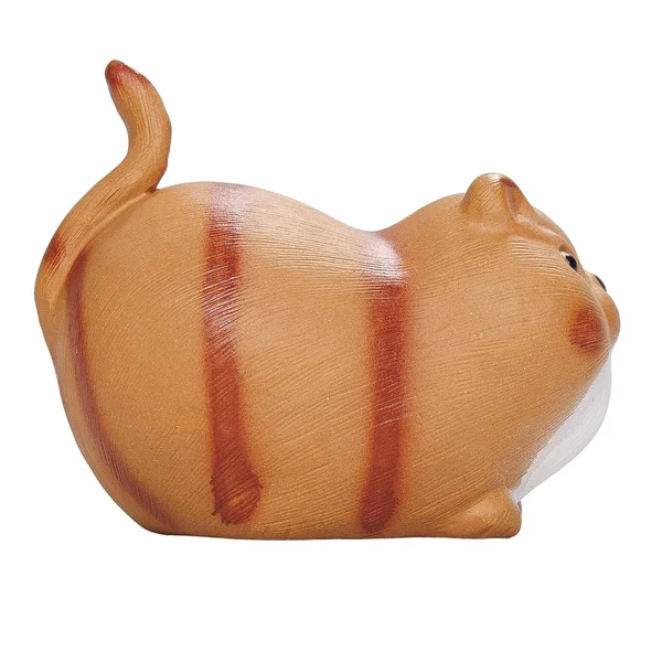 Фігурка "Рудий кіт", ісинська глина - 6