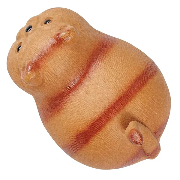 Фігурка "Рудий кіт", ісинська глина - 7