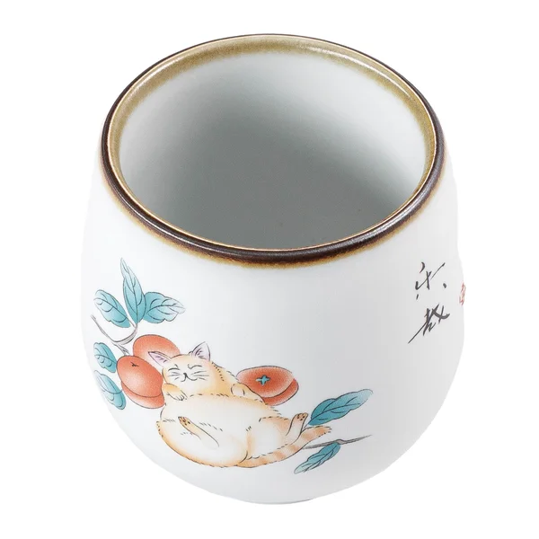 Пиала "Котик с персиками", 100 мл - 3