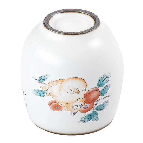 Пиала "Котик с персиками", 100 мл - 6