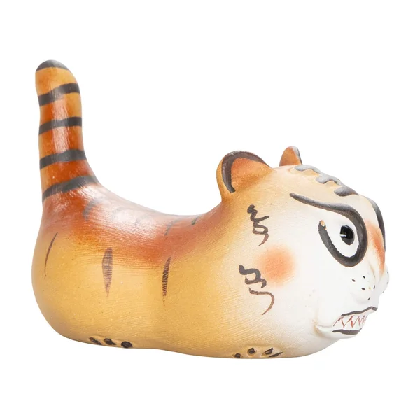 Фігурка "Тигр", ісинська глина - 2
