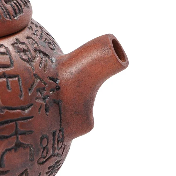 Чайник 170 мл "Стародавні Ієрогліфи", цзяньшуйська кераміка, майстер Гу Цзингуан - 11