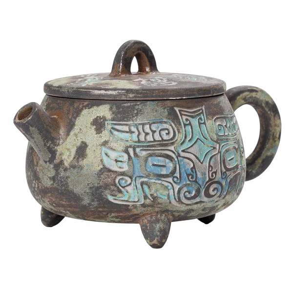 Чайник 200 мл "Саньсиндуй", цзяньшуйская керамика, мастер Гу Цзингуан - 3