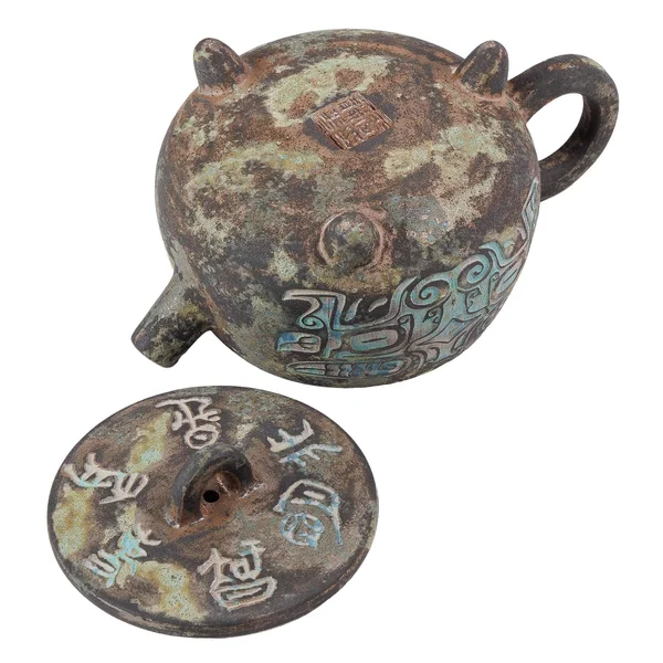 Чайник 200 мл "Саньсиндуй", цзяньшуйская керамика, мастер Гу Цзингуан - 6