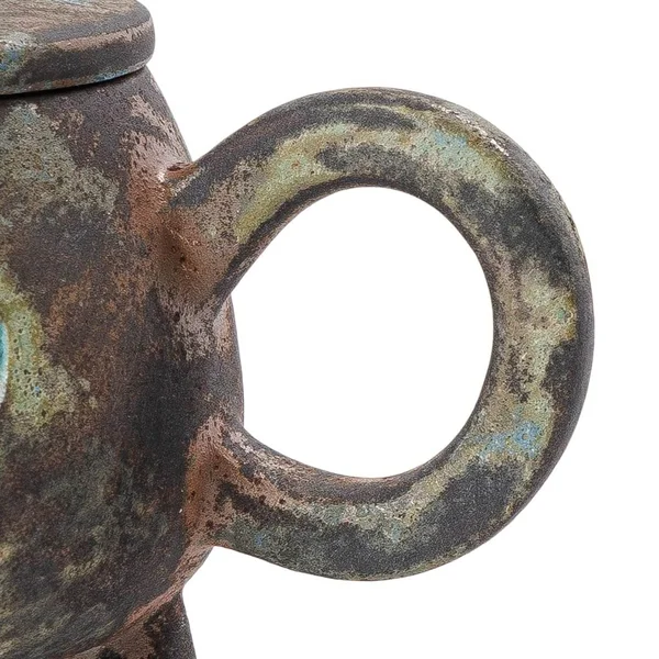 Чайник 200 мл "Саньсиндуй", цзяньшуйская керамика, мастер Гу Цзингуан - 12