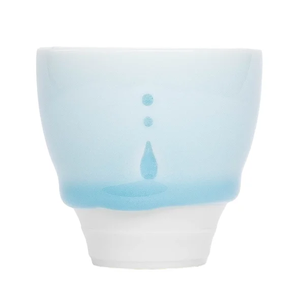 Пиала 70 мл, фарфор, голубой селадон - 1