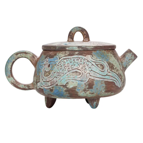 Чайник 160 мл "Облачный дракон", цзяньшуйская керамика, мастер Гу Цзингуан - 2