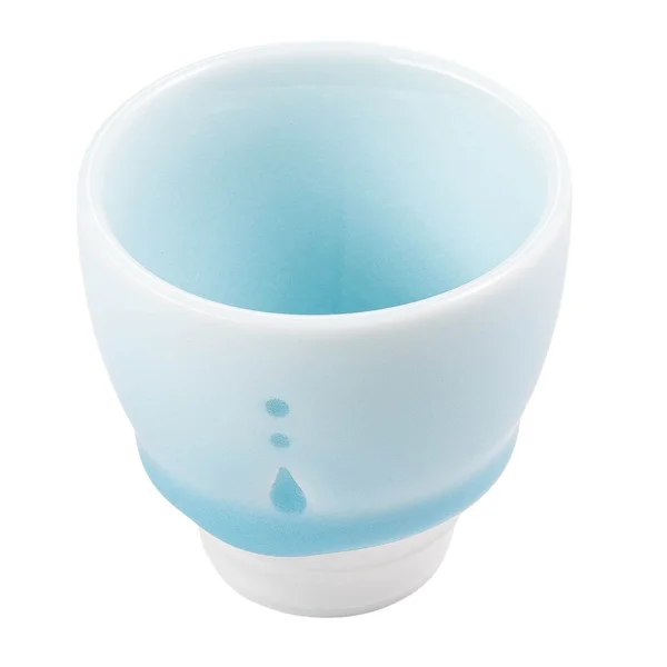 Пиала 70 мл, фарфор, голубой селадон - 3
