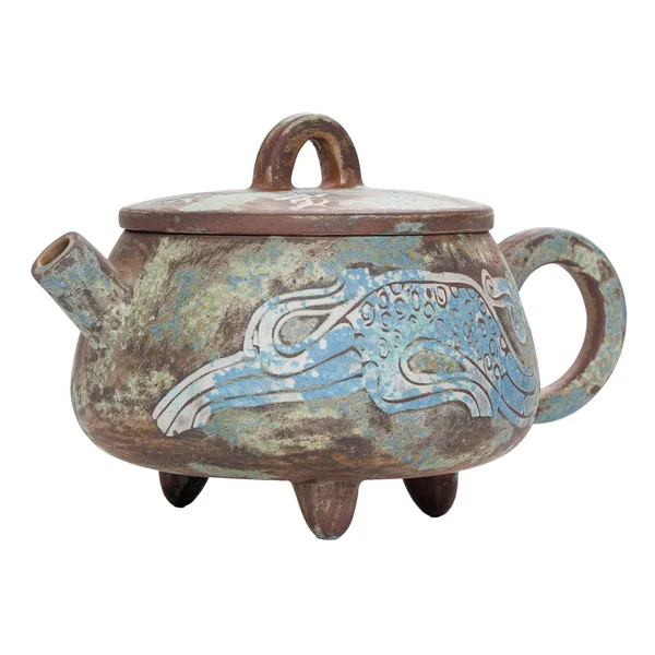 Чайник 160 мл "Облачный дракон", цзяньшуйская керамика, мастер Гу Цзингуан - 3