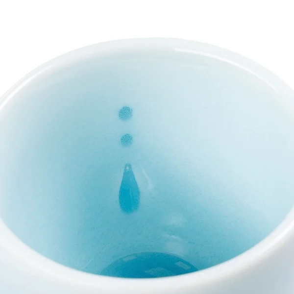 Пиала 70 мл, фарфор, голубой селадон - 9