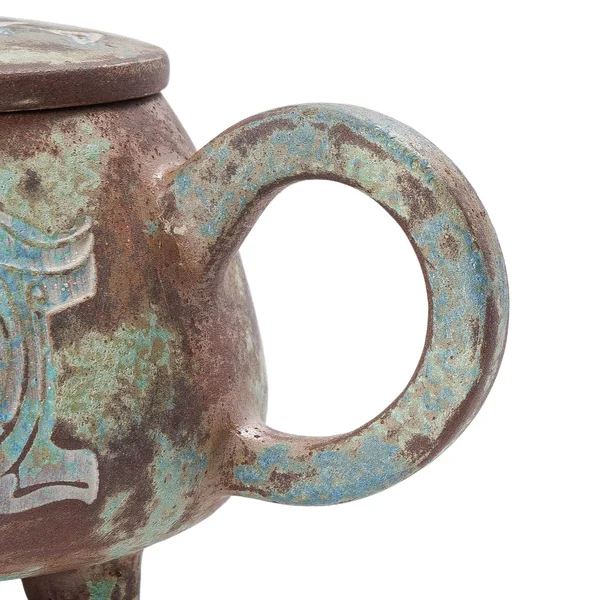 Чайник 160 мл "Облачный дракон", цзяньшуйская керамика, мастер Гу Цзингуан - 12