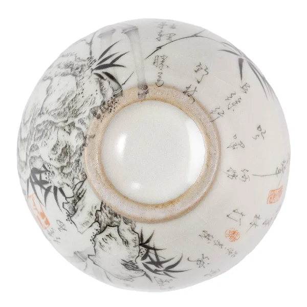 Пиала 60 мл "Чернильный бамбук", керамика жуяо - 7