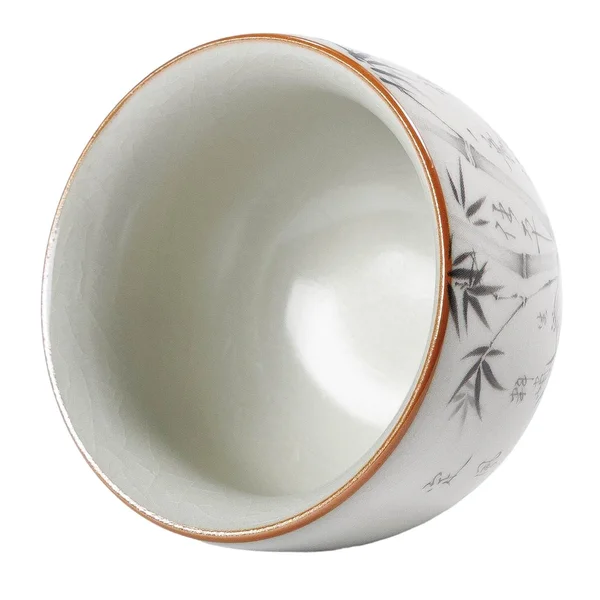 Пиала 60 мл "Чернильный бамбук", керамика жуяо - 9