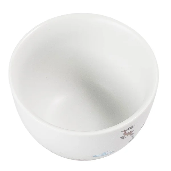 Пиала 115 мл "Олень Фучжу из Книги гор и морей", керамика Дехуа - 3